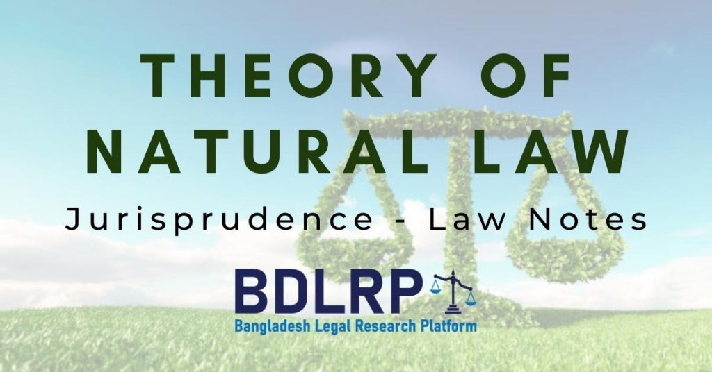 Theory of Natural Law