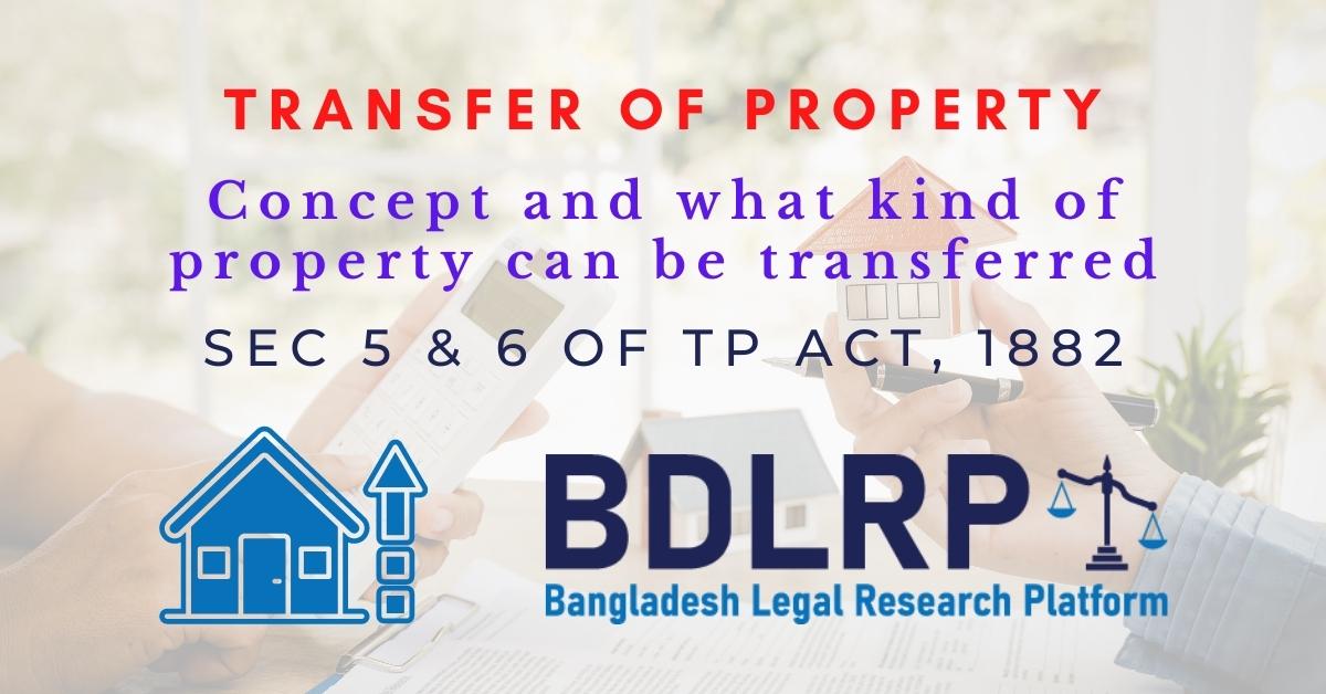 Transfer Of Property : Concept And What Kind Of Property Can Be ...