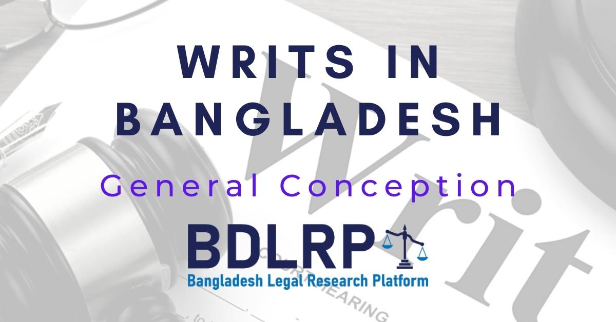 Writs in Bangladesh